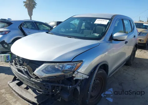 2017 Nissan Rogue S из США, поврежденный, VIN KNMAT2MT4HP511452